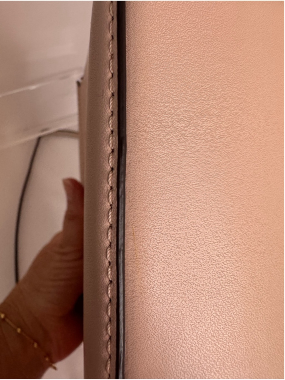 #405 Kate Spade NWT Magnolia Street Isabella Leather Blush Pink Crossbody Bag - Picture 16 of 17